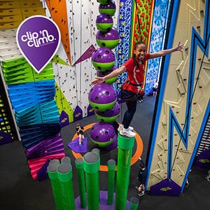 Clip 'n Climb, climbing walls, self belay system